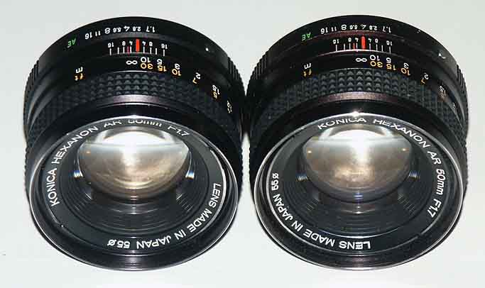 KONICA HEXANON AR 50mm F1.7 | カメラの修理、雑記帳 - 楽天ブログ