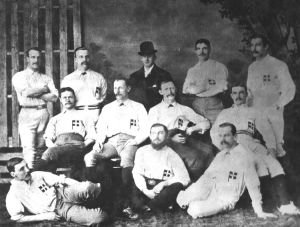 1888年、KR&ACフットボールチーム　