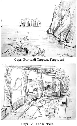 Capri Punta di Tragara Fragkiani　
