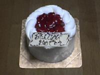 お誕生日のケーキ