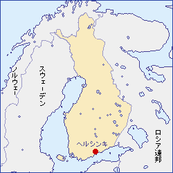 フィンランドmap