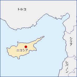 キプロスmap