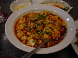麻婆豆腐１