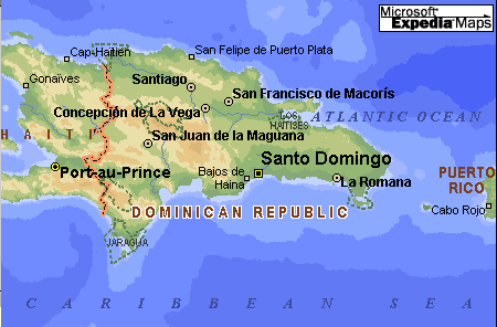 rep.dominicana mapa