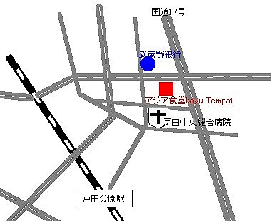 アジア食堂地図