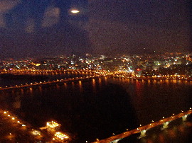 韓国の夜景