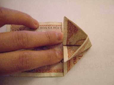 ハートのおつり 折り紙の折り方 ベトナム流クッキング 楽天ブログ