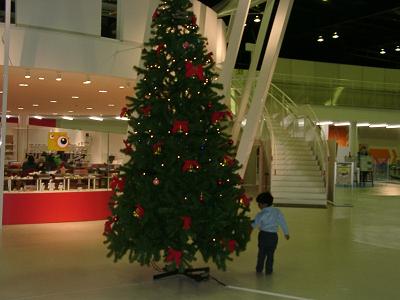 ファンファンラボのクリスマスツリー.JPG