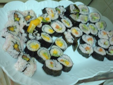 sushi party at paulo2