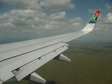 南アフリカ航空に乗って、いざケニアへ！