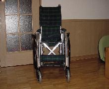 車椅子正面(緑)