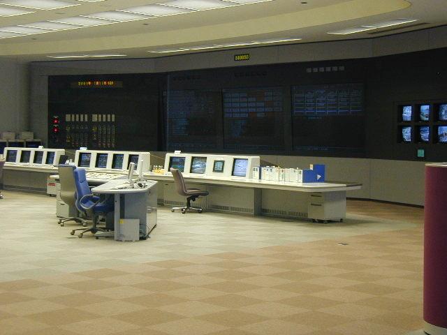発電所のコントロール室