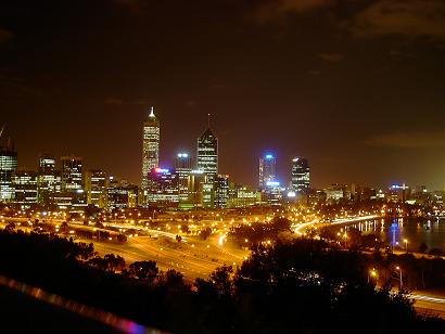 Night View from Kings Park