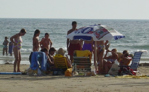 スペインのビーチ