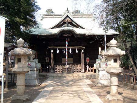 小金井神社社殿