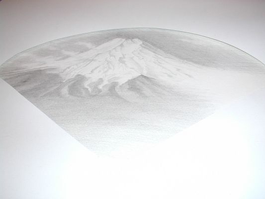 富士山鉛筆書き