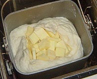 チーズフランスパンの工程