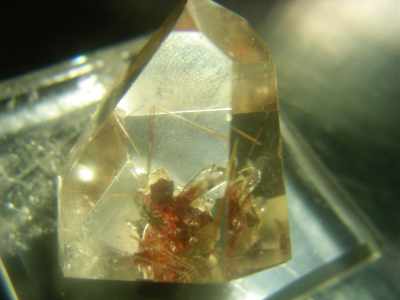 K-水晶の中の水晶群晶