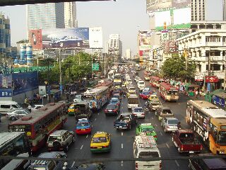 バンコクの大渋滞