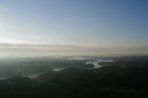 20050103朝の志摩半島横山から見た英虞湾