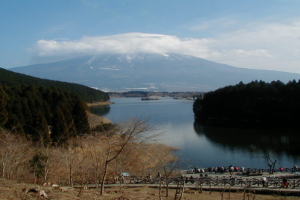 20050104田貫湖畔 から見た富士山
