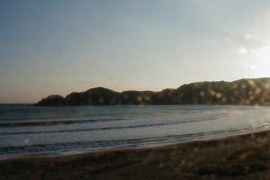 20050104夕方の南伊豆・ 弓ヶ浜