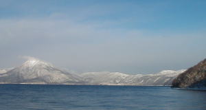 20050122支笏湖と周辺の山々