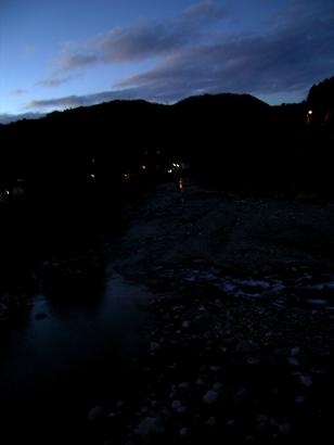 夕焼け川
