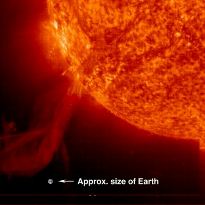 太陽と地球の大きさ比較 宇宙 楽天ブログ