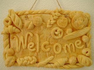 飾りパン Welcomeプレート ｎａｏｎａｏ焼きたてパン工房 楽天ブログ