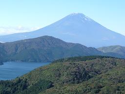 2005.10.23芦ノ湖・富士山
