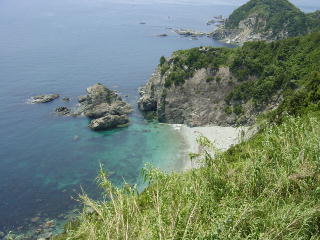 佐田岬の海